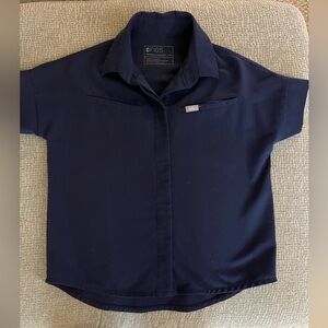 Figs Button Up Collared Shirt